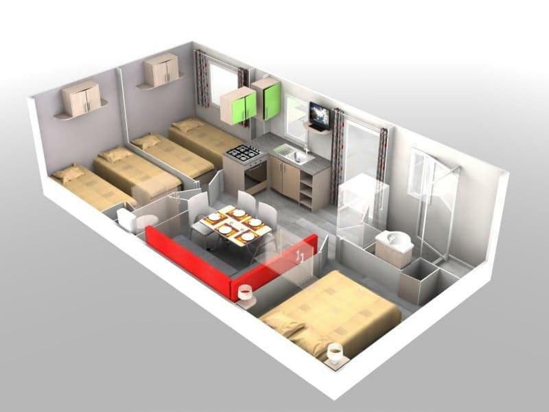 Mobilhome Climatise 3 Chambres Vic-la-Gardiole Dış mekan fotoğraf
